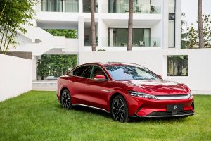 BYD electric vehicle Han EV